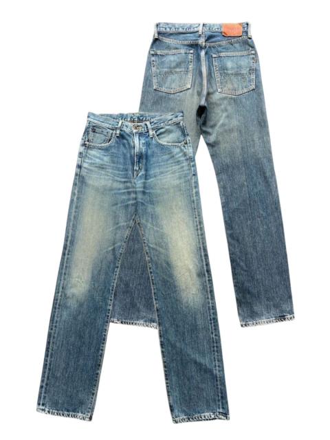 Other Designers Vintage Edwin 505x Selvedge Distressed Denim Jeans 31x35