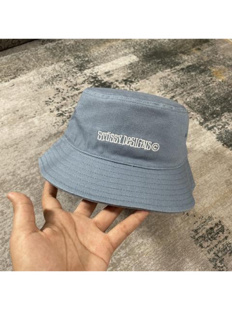 Stüssy CANVAS STUSSY BUCKET HAT LXL