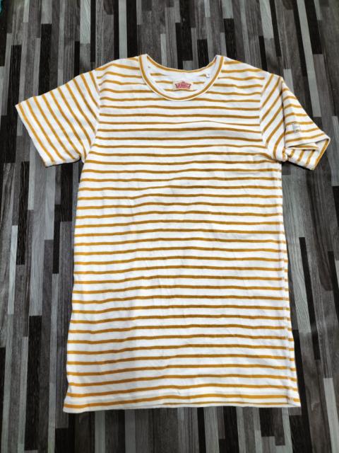Other Designers HRMTG - HR MARKET STRIPES SLIMFIT TEE FASHION STREET