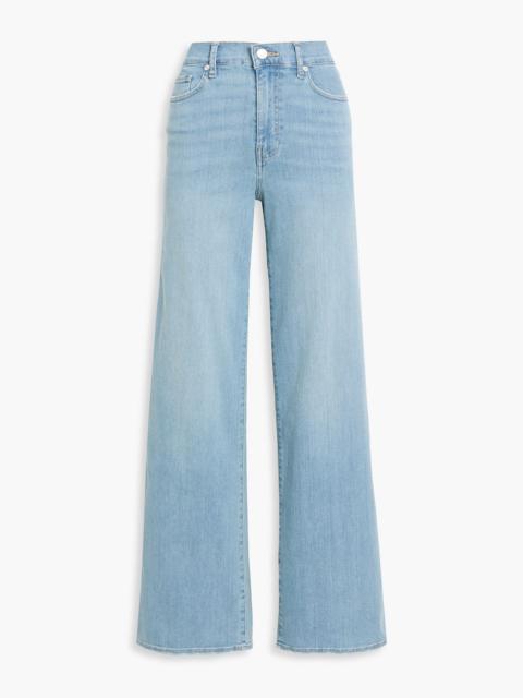 FRAME Le Slim Palazzo high-rise wide-leg jeans