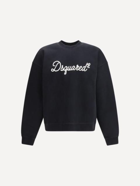 DSQUARED2 Cotton crewneck Sweatshirt with logo