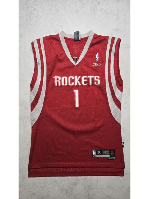 Reebok Vtg Tracy McGrady #1 Houston Rockets NBA Stitched Jersey