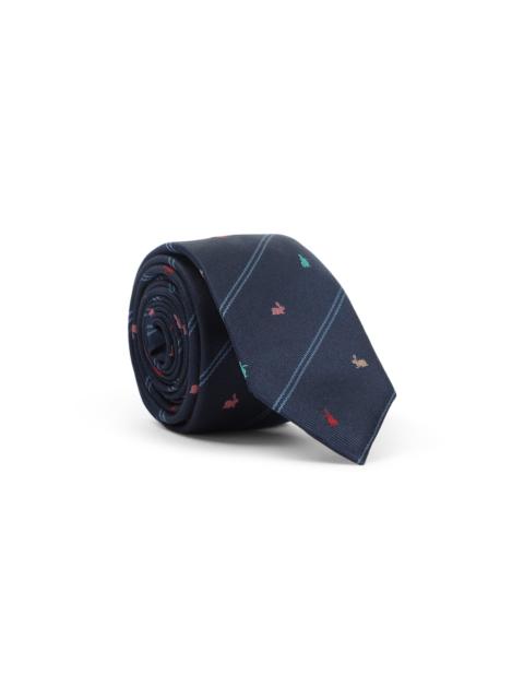 Paul Smith Paul Smith Men Rabbit Stripe Tie Men