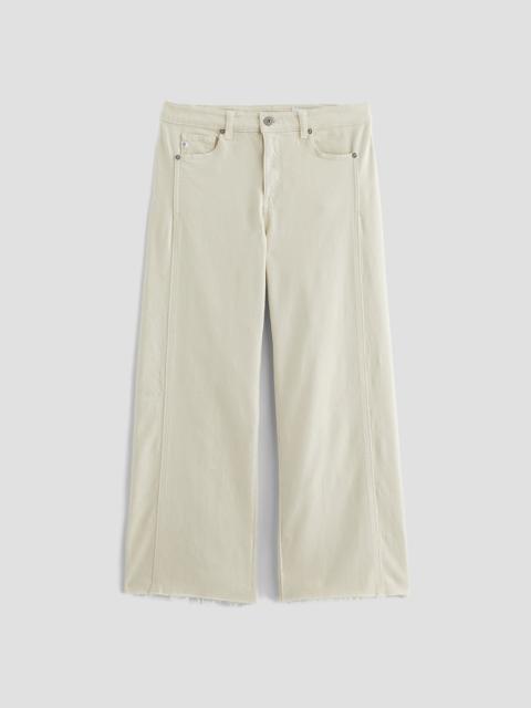 AG Jeans Saige Wide Leg Crop  Panel Jean