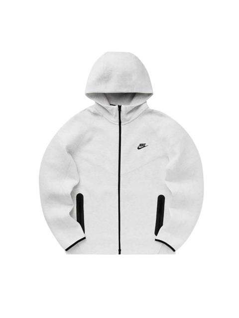 Nike Nike Sportswear Tech Fleece Windrunner Full Zip Hoodie 'Birch Heather/Black'