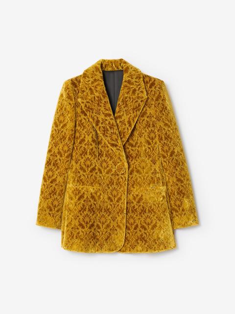Burberry Baroque Velvet Blazer