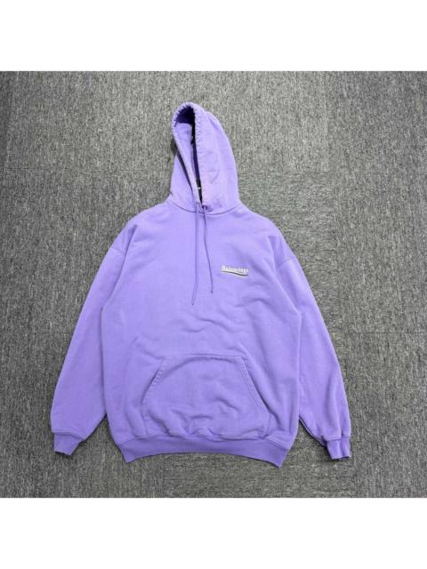 BALENCIAGA Balenciaga Lavender Embroidered Wave Hoodie and Jogger Set