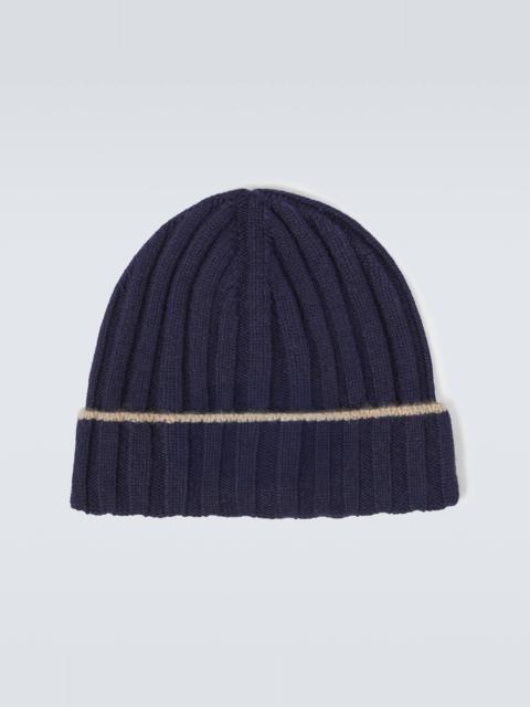 Brunello Cucinelli Ribbed-knit cashmere beanie