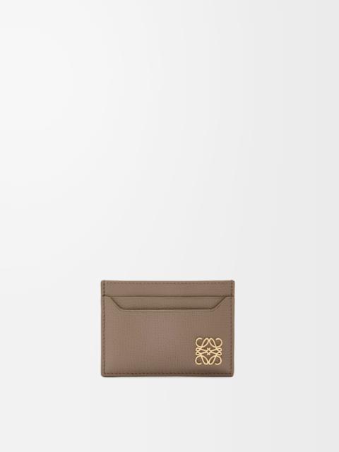 Loewe Anagram plain cardholder in pebble grained calfskin