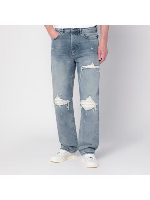 AMIRI Amiri Jeans With Rips Antique Indigo Men