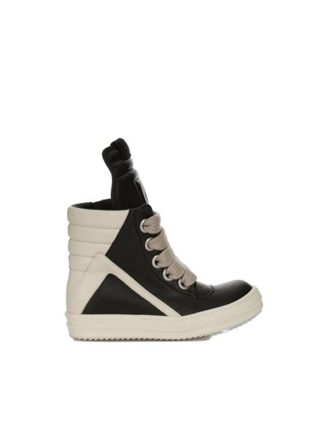 Rick Owens Jumbolace Geobaskets extended-tongue geometric-panels sneakers