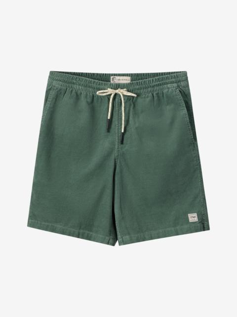 O'Neill O'Riginals Cord Elastic Waist 18" Shorts