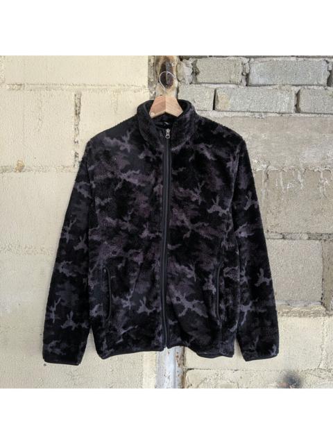 Other Designers Japanese Brand - Vintage Japanese Camo Sweater Knitwear Zipper