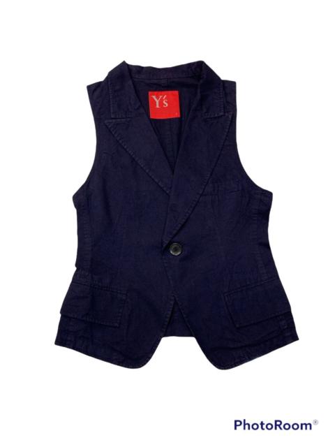 Yohji Yamamoto Y'S BY YOHJI YAMAMOTO UNIQUE VEST