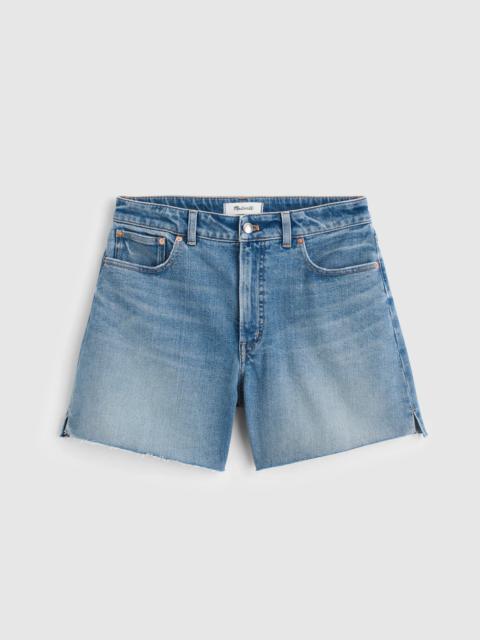 Madewell The Curvy Perfect Vintage Mid-Length Jean Short