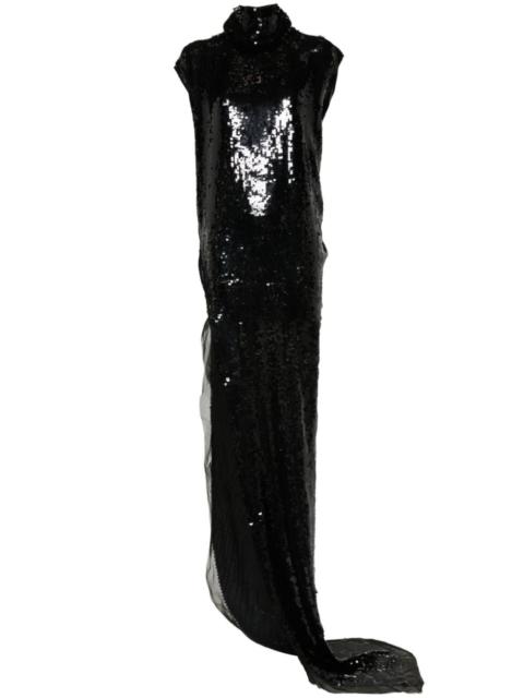 Rick Owens Edfu T sequined maxi dress