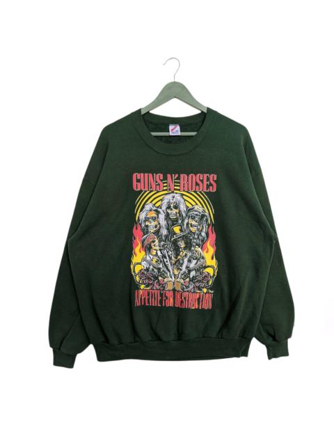 Other Designers Jerzees - Vintage Jerzees Guns N' Roses Print Sweatshirt