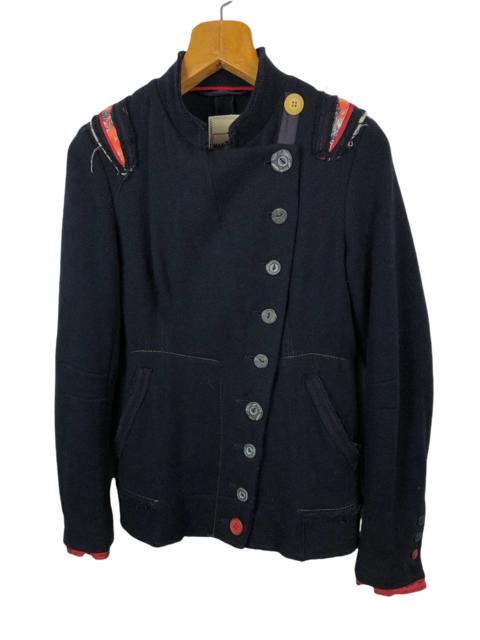 Other Designers Marithe Francois Girbaud - NEED GONE🚀MARITHE FRANCOIS GIRBAUD Asymmetric Button Jacket