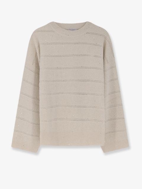 Brunello Cucinelli Brunello Cucinelli Dazzling Cashmere And Wool Sweater