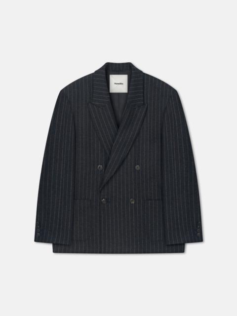 Nanushka Double-Breasted Wool Blazer