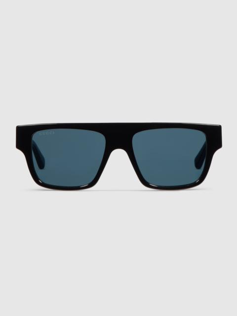 GUCCI Rectangular frame sunglasses