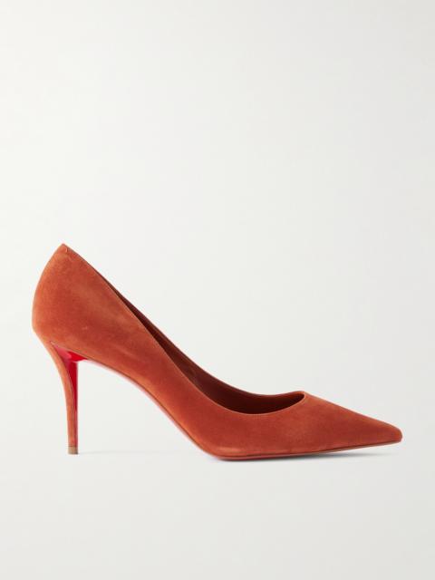 Christian Louboutin Miss Z 80 Suede Pumps