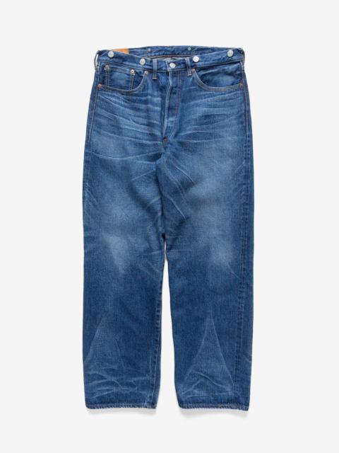 1930 Straight Denim Pants Vintage Wash Indigo