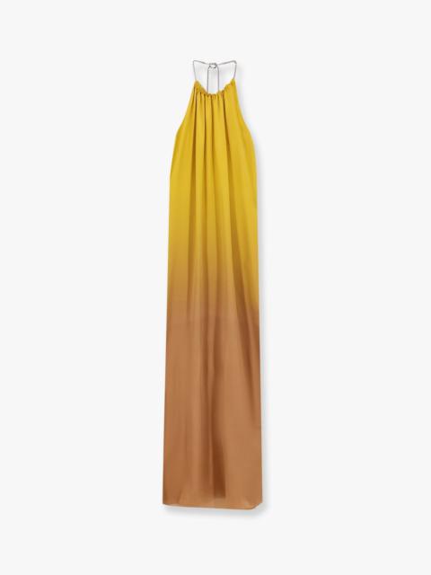 Max Mara Deruta Silk Long Dress