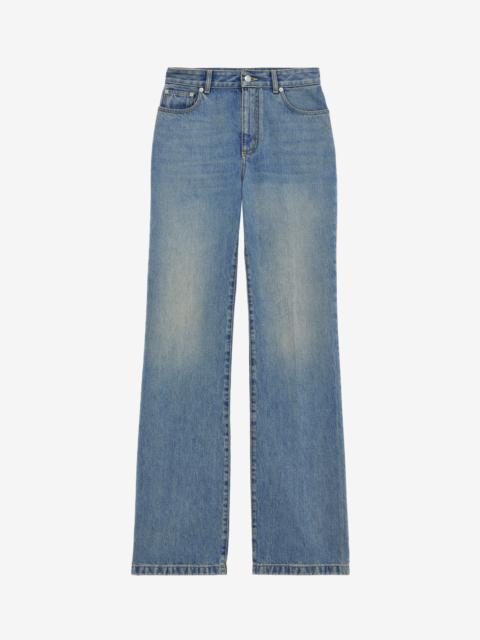 Alexander McQueen Straight Leg Jeans