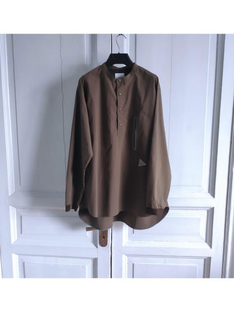 and Wander Overshirt.Like White Mountaineering or Acronym