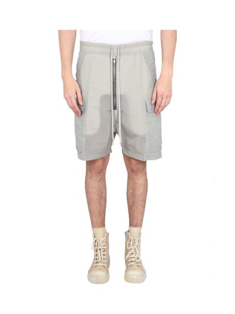 RICK OWENS Zippered Bermuda Shorts