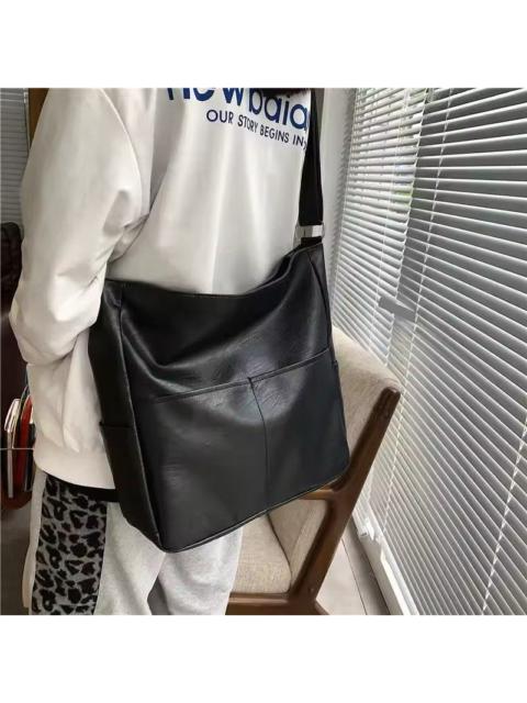 Other - PU Leather Crossbody Bag Black Candy