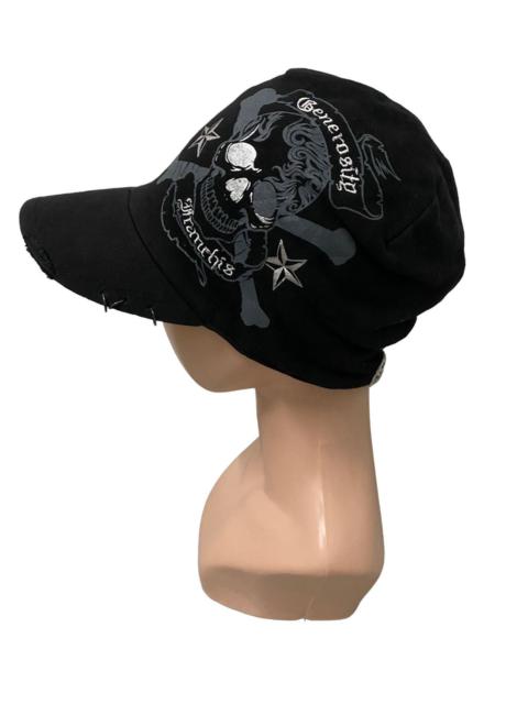 Vintage Punk Rock Super Danger Black Hat