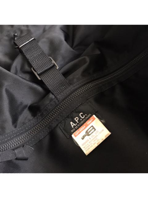 A.P.C. Authentic Luggage Label Japan X A.P.C Paris Yoshida & Co Bag
