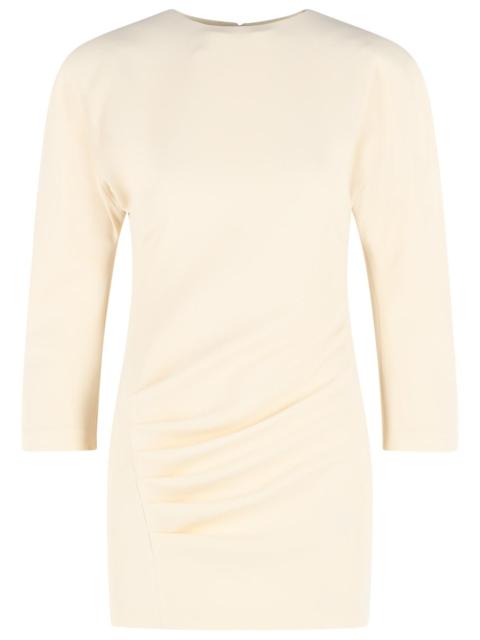 THE ANDAMANE The Andamane 'NEW Amanda' Mini Dress Cream