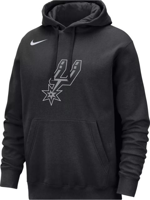 Nike Nike Men's San Antonio Spurs Black Logo Hoodie