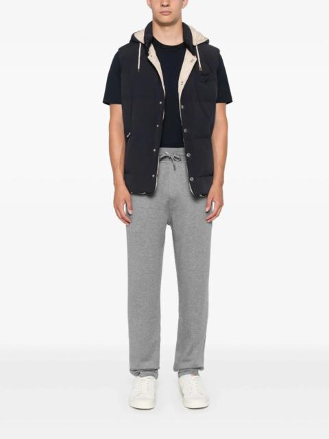 Brunello Cucinelli Brunello Cucinelli Mélange-effect Track Pants