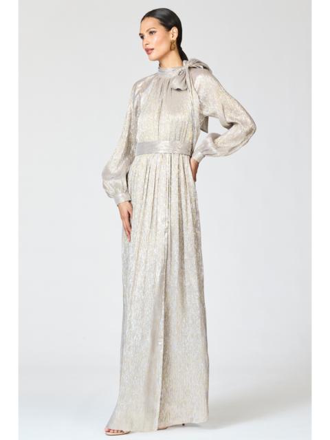 SACHIN & BABI METALLIC VERA GOWN - METALLIC