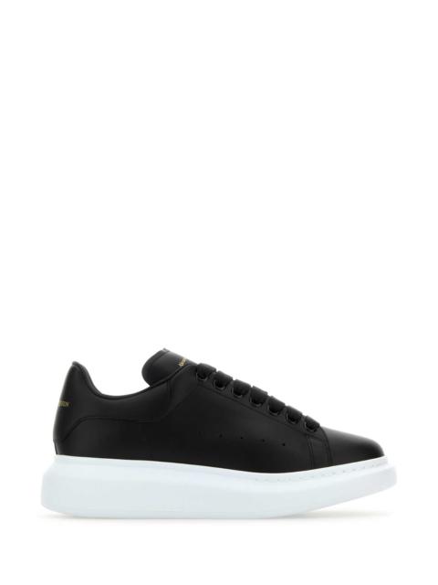 Alexander McQueen Alexander Mcqueen Women Black Leather Sneakers