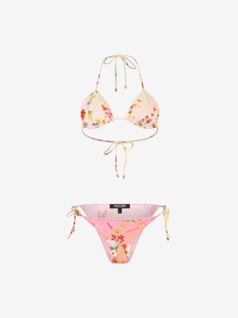 Roberto Cavalli Miami Flowers Print Bikini