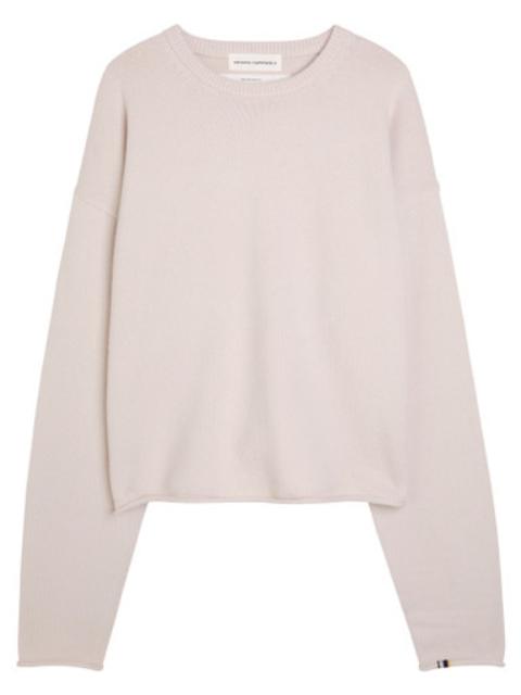 extreme cashmere Extreme Cashmere N°426 Comfy Roll-trimmed Cashmere-blend Jumper