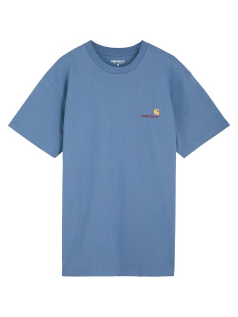 Carhartt Wip American Script Logo Cotton T-shirt