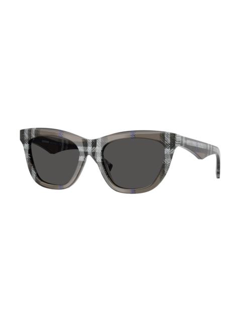 Burberry Burberry Dark Grey Cat Eye Ladies Sunglasses BE4435 414787 53