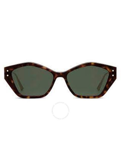Dior Dior Green Geometric Ladies Sunglasses MISSDIOR S1U CD40107U 52N 56