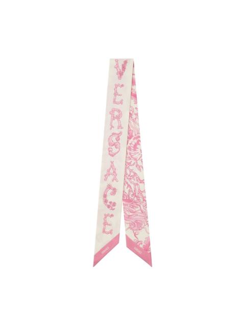 Underwater Barocco silk scarf tie