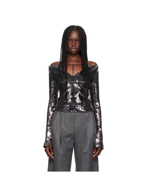 16ARLINGTON Gray Solare Long Sleeve T-Shirt