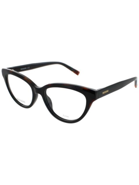 Missoni Missoni Ladies Tortoise Rectangular Eyeglass Frames Missoni-Mis-0091-0Wr7-52