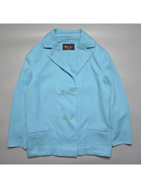 Loro Piana Loro Piana - Turquoise Cashmere Short Coat