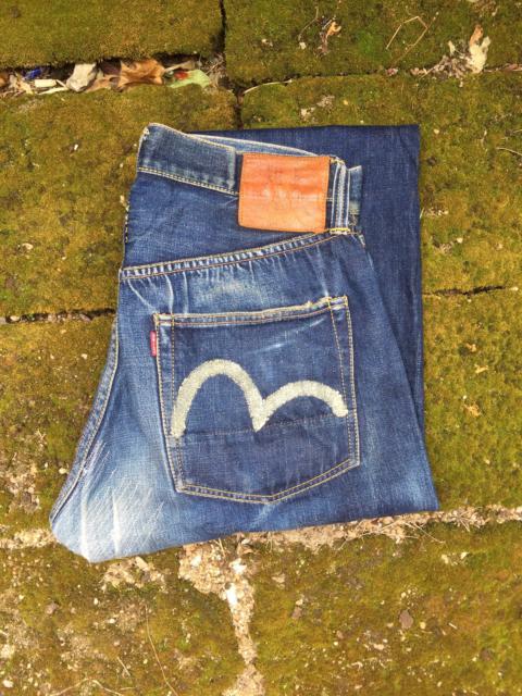 Japan Evisu Selvedges distressed denim