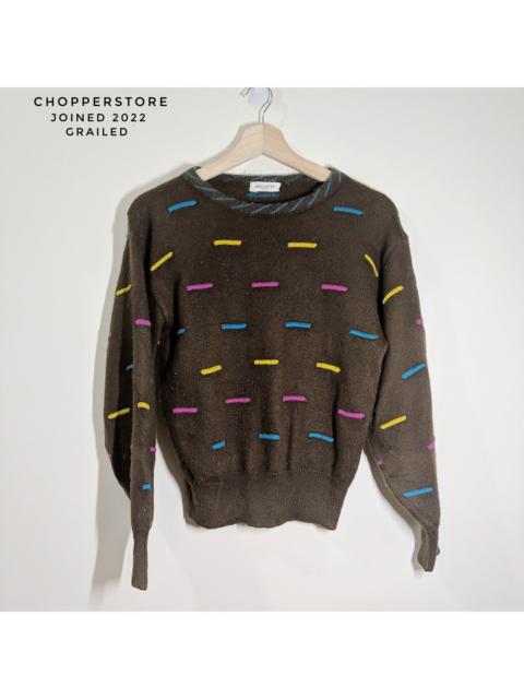 Other Designers Japanese Brand - Vintage Bagoustyle Color Knitwear Sweater